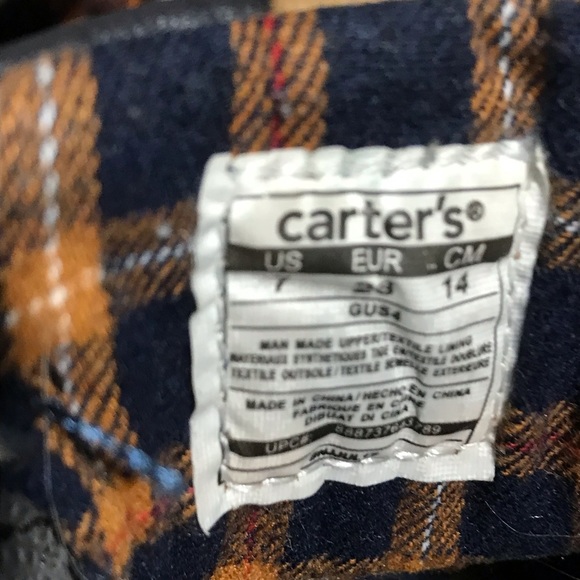 Carter’s Gus Boys Sneakers Size 7 - Picture 9 of 9